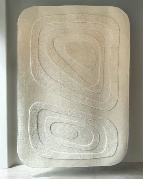 ALBA RECTANGULAR wool rug – handmade & fully customizable | lauvdesign