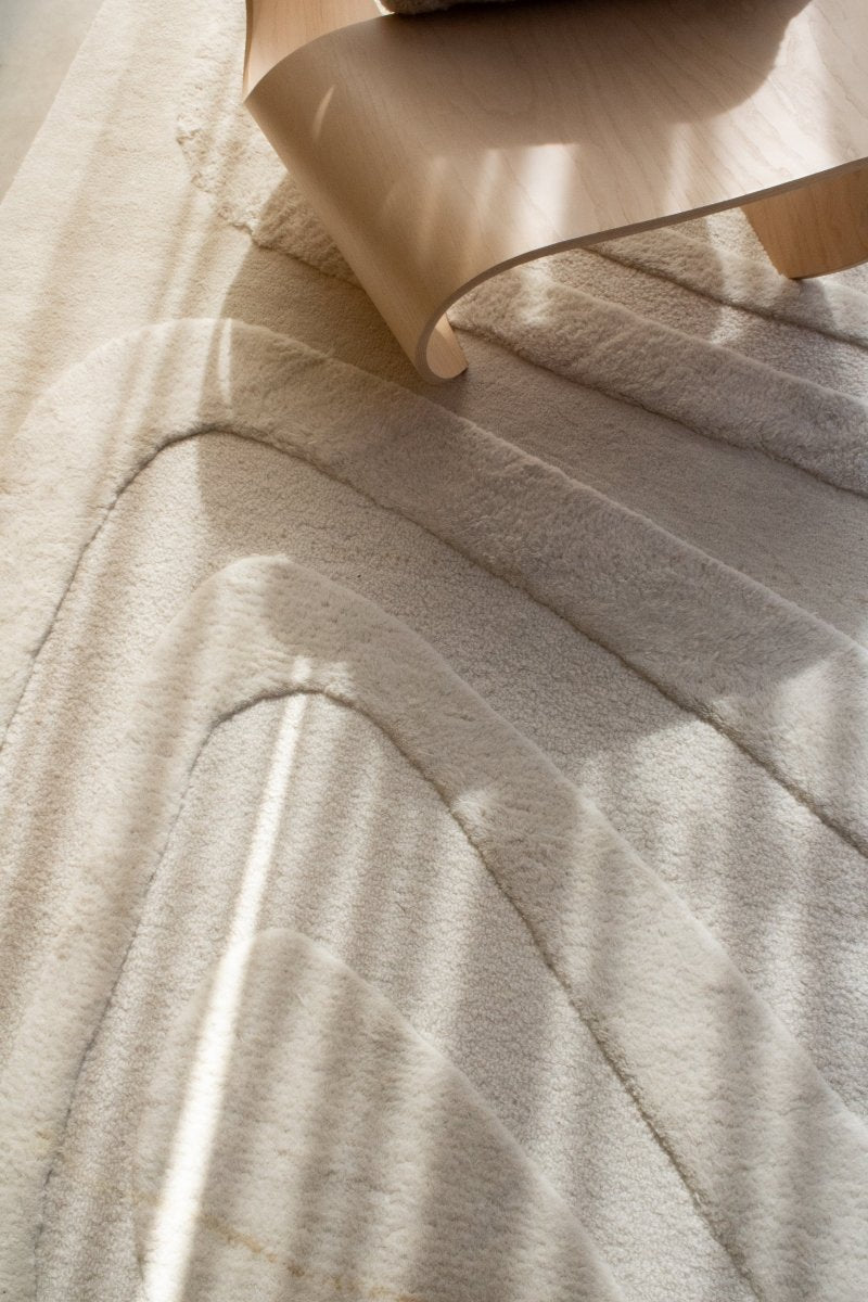 ALBA RECTANGULAR wool rug – handmade & fully customizable | lauvdesign