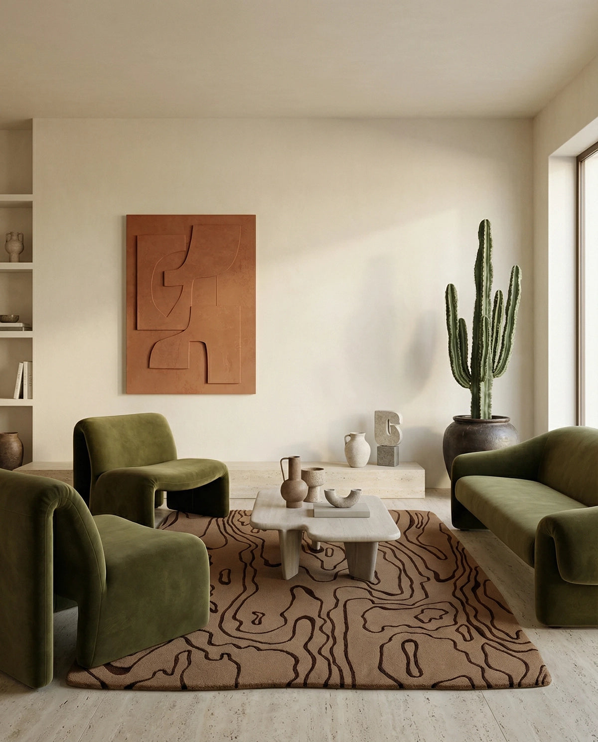 ETTORE wool rug – handmade & fully customizable | lauvdesign