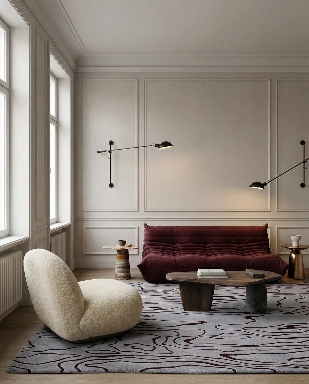 ETTORE wool rug – handmade & fully customizable | lauvdesign