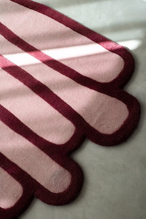 LAYERED wool rug – handmade & fully customizable | lauvdesign